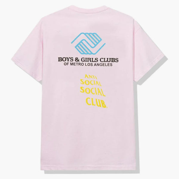 Anti Social Social Club X BGCMLA social emotional tea pink