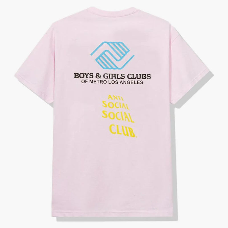 Anti Social Social Club X BGCMLA social emotional tea pink