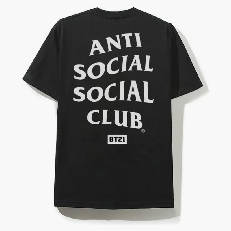 Anti Social Social Club X BT21 What you need tea (FW19) Black
