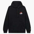 Anti Social Social Club X Case Study Flag Hoodie Black