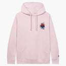 Anti Social Social Club X Case Study Flag Hoodie Pink