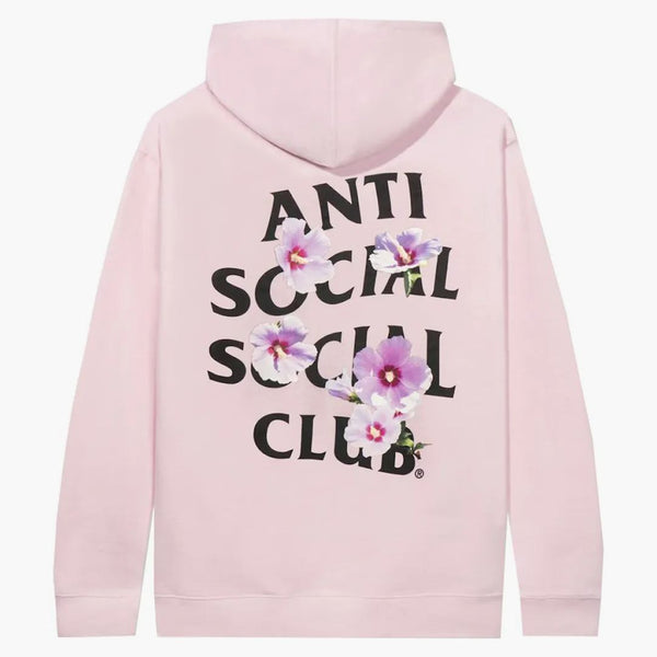 Anti Social Social Club x Fallstudie Flagghoodie Pink