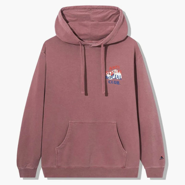 Anti Social Social Club x Fallstudie Flag Hoodie Red