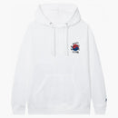 Anti Social Social Club x Fallstudie Flag Hoodie White