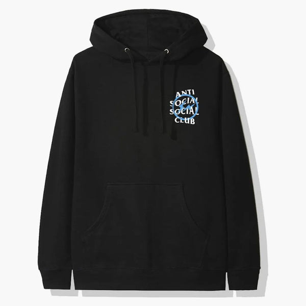 Anti Social Social Club X Fragment Blue Bolt Hoodie (FW19) Black