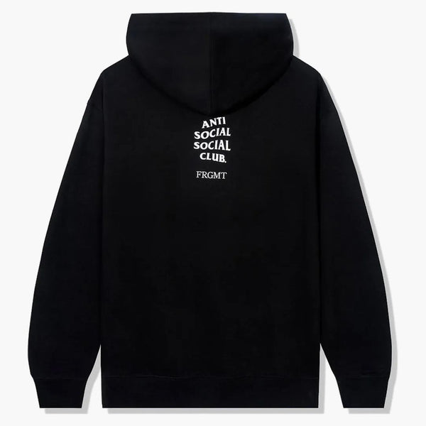 Anti Social Social Club X -fragment som kallas Interference Hoodie (FW22) Black