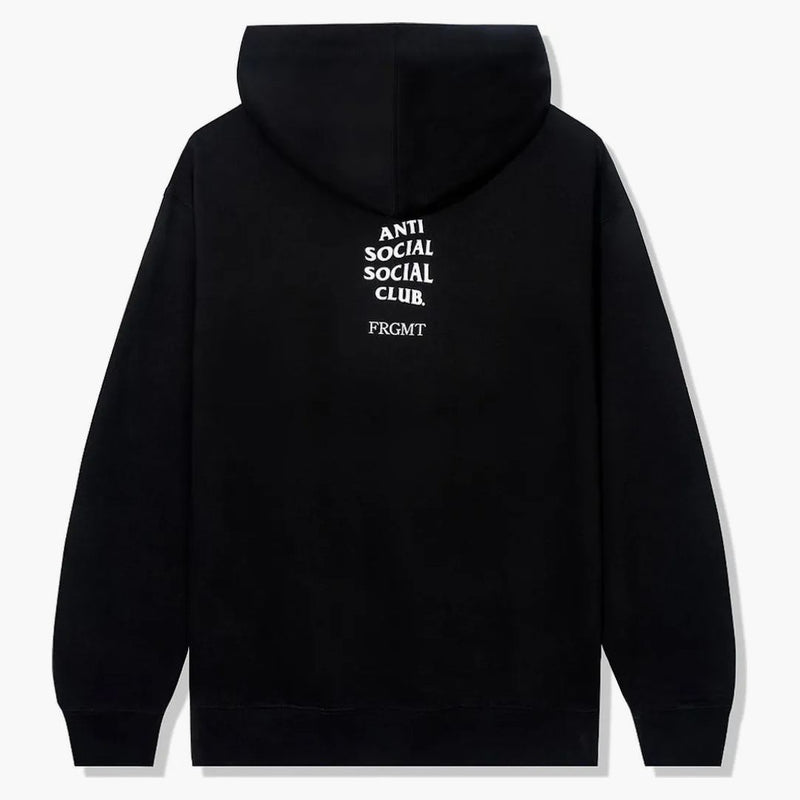 Anti Social Social Club X -fragment som kallas Interference Hoodie (FW22) Black