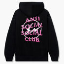 Anti Social Social Club X Fragment Precious Petals Hoodie (fw22) Black Pink