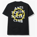 Anti Social Social Club X Fragment Yellow Bolt Tea (FW19) Black