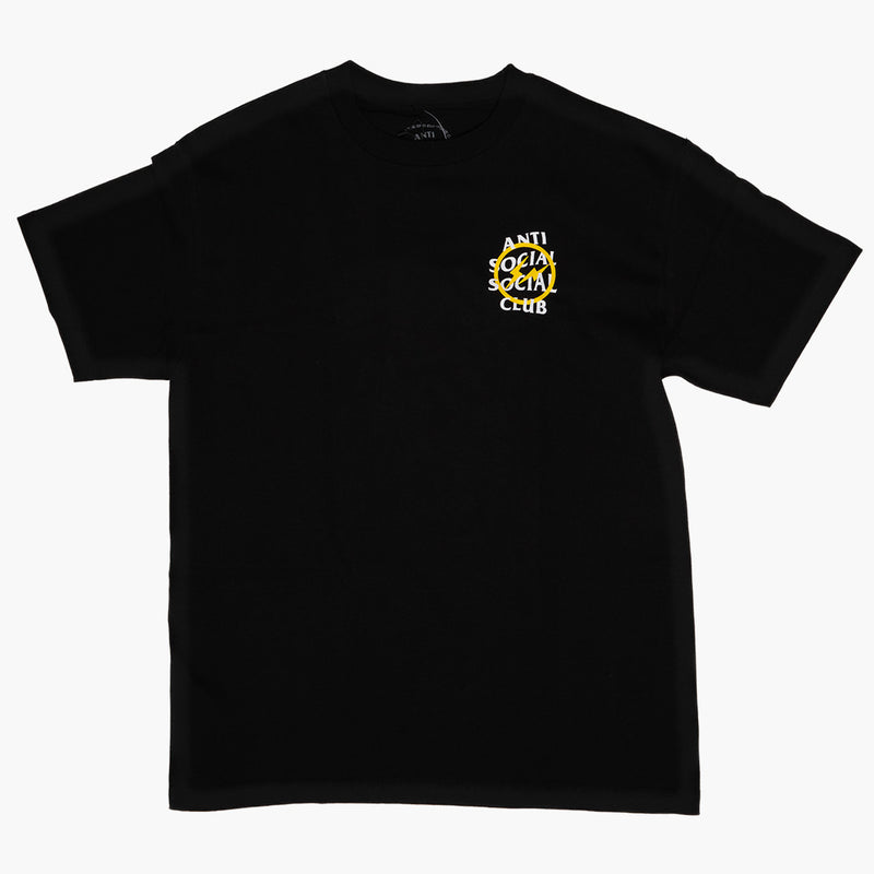 Anti Social Social Club x Fragment Yellow Bolt Tee