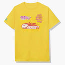 Anti Social Social Club X Good Smile Racing Logo T-Shirt Yellow