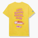 Anti Social Social Club X Good Smile Racing Logo T-Shirt Yellow