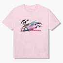Anti Social Social Club X Gran Turismo GT500 T-shirt pink