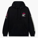 Anti social social club x gran turismo hoodie svart
