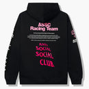 Anti social social club x gran turismo hoodie svart