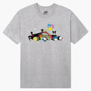 Anti Social Social Club X Hello Kitty Racing Tea Ash Heather