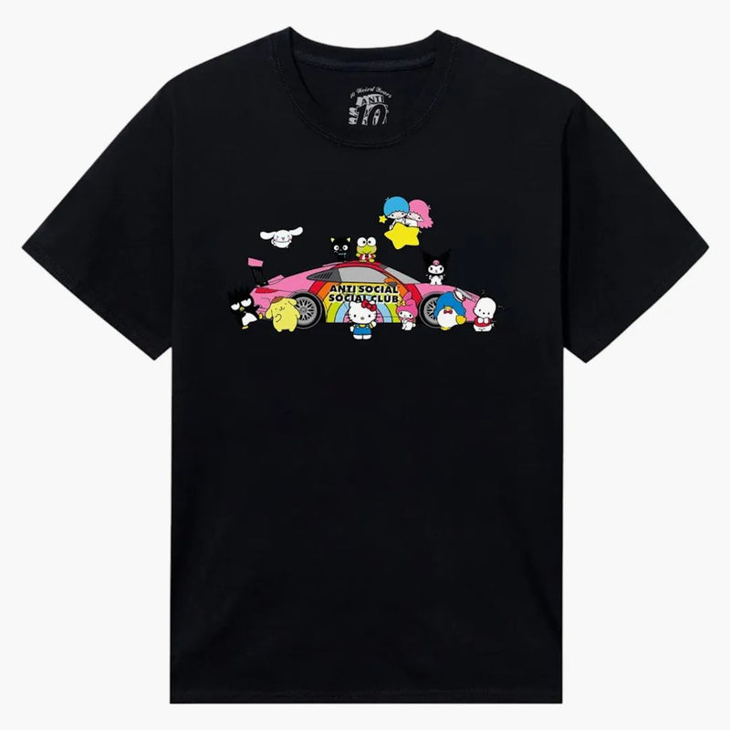Anti Social Social Club x Hello Kitty Racing Tea Black