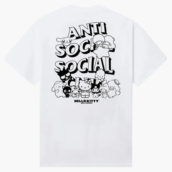 Anti Social Social Club x Hello Kitty Weird Tee White
