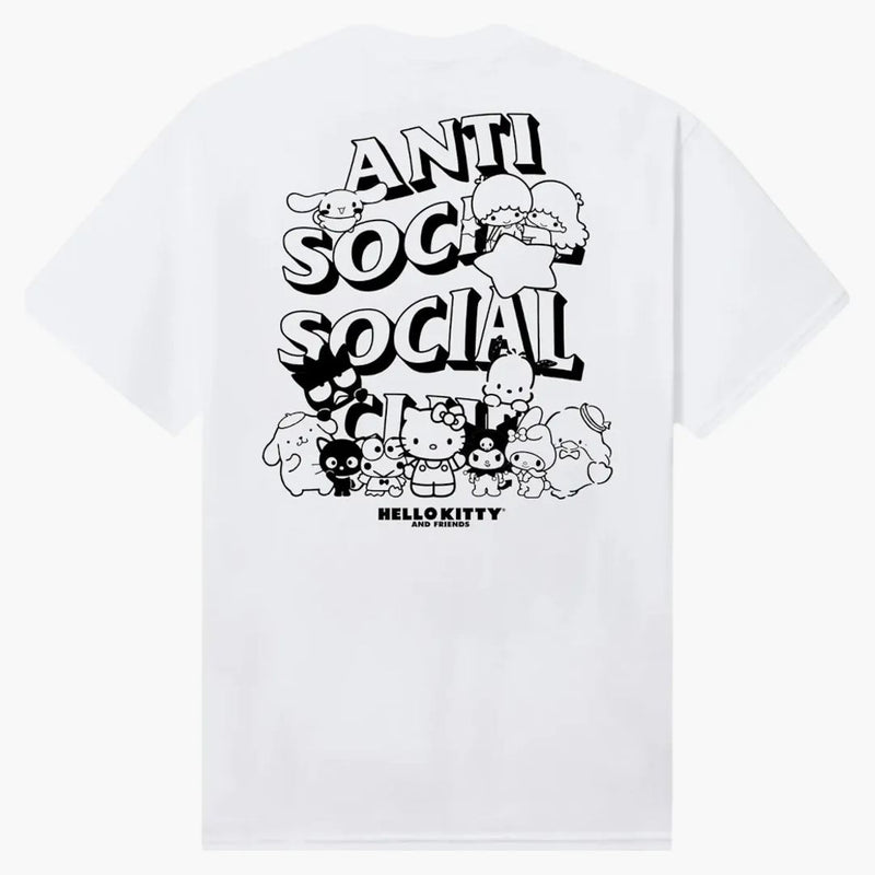 Anti Social Social Club x Hello Kitty Weird Tee White