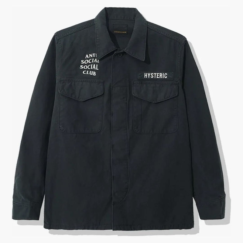 Anti Social Social Club x Hysteric Glamour Bdu Black