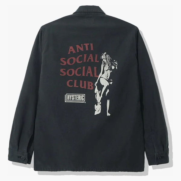 Anti Social Social Club x Hysteric Glamour Bdu Black
