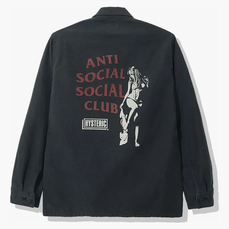 Anti Social Social Club x Hysteric Glamour Bdu Black