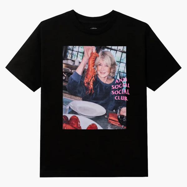 Anti Social Social Club x Martha Stewart Lobster Tea Black