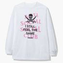 Anti Social Social Club X Neighborhood Black Jack L/S TEE White Pink