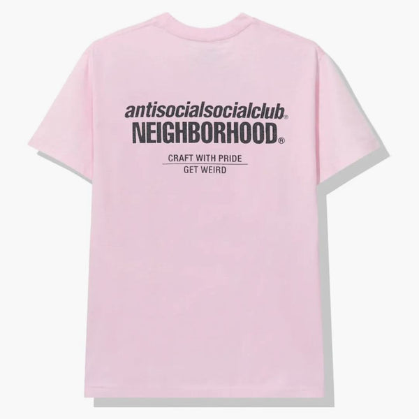 Anti Social Social Club x sousedství promítaný růžový čaj čaj růžový