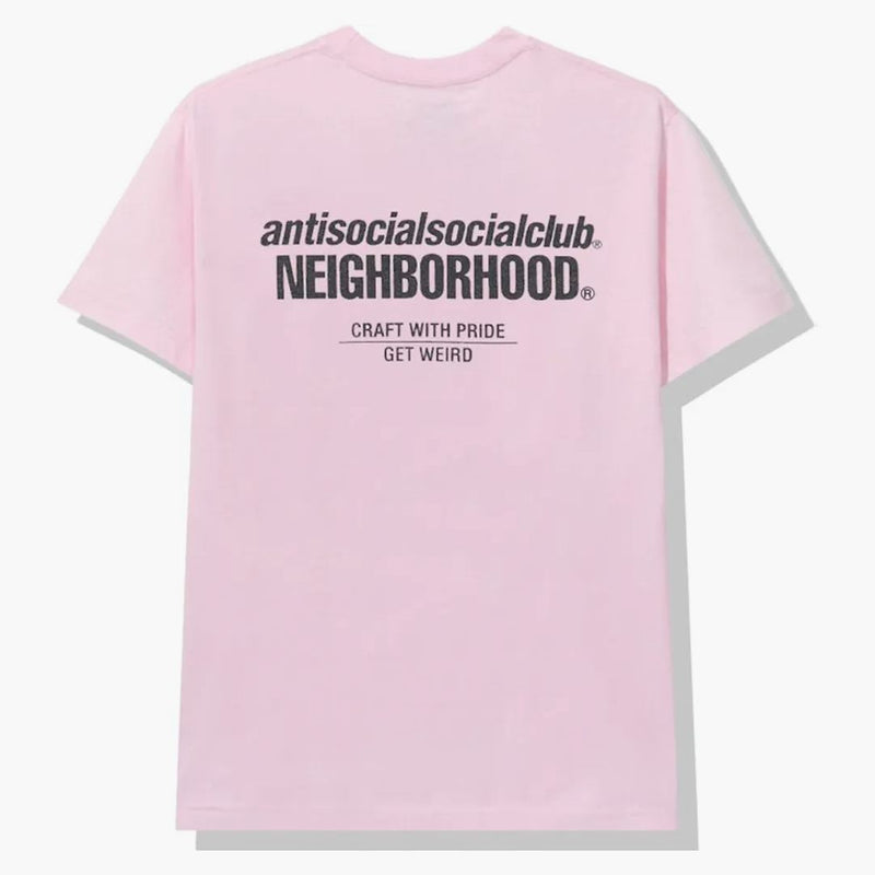 Anti Social Social Club x sousedství promítaný růžový čaj čaj růžový