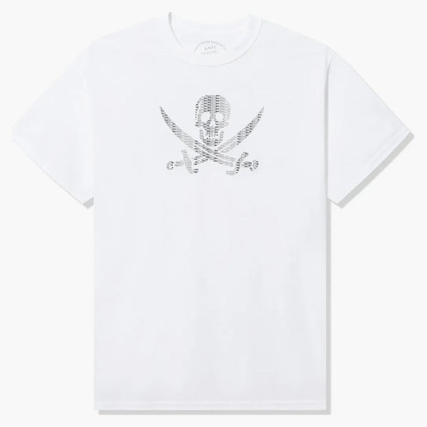 Anti Social Social Club X Neighborhood Crossbone Tea White