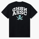 Anti Social Social Club X Neighborhood Reverse Blue Logo Tea Black