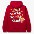 Anti Social Social Club x Panda Express Red Hoodie Red