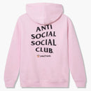 Anti Social Social Club X Paul Frank Youth Logo Hoodie Pink