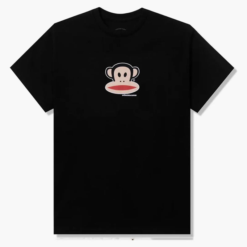 Anti Social Social Club X Paul Frank Youth Logo Tea Black