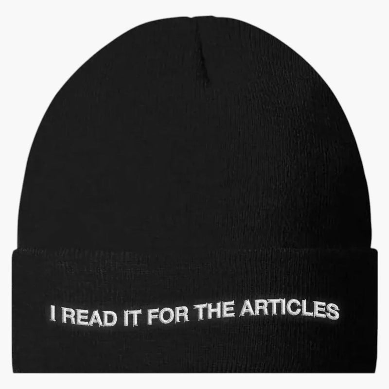 Anti Social Social Club X Playboy Read It Beanie Black