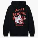 Club sociale anti-sociale x True religione con cappuccio dei pesi massimi anti-Truth Black