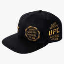 Anti Social Social Club X UFC Self-Titled Cap Black