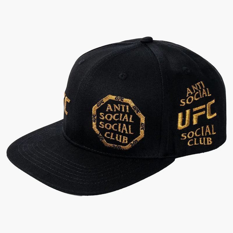 Anti Social Social Club X UFC Självtiteln Cap Black