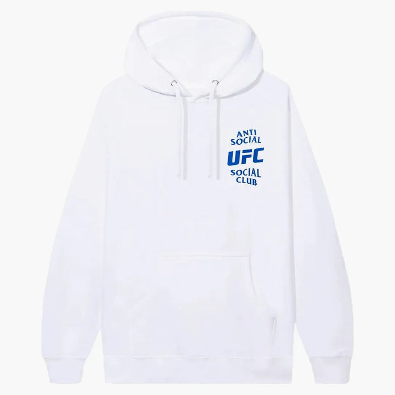 Anti Social Social Club x UFC s vlastním názvem mikina bílá