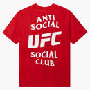 Anti Social Social Club X UFC Självtitulerad te röd