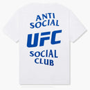 Anti Social Social Club X UFC Självtitulerad tee vit