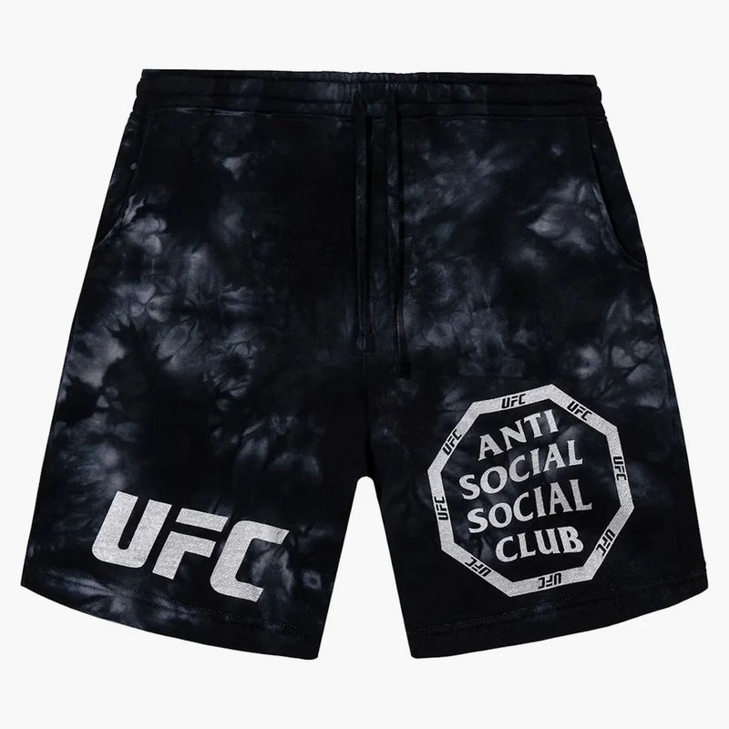 Anti Social Social Club X UFC Ultimatum Shorts Black