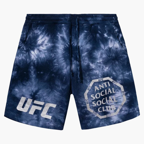 Anti Social Social Club X UFC Ultimatum Shorts Blue