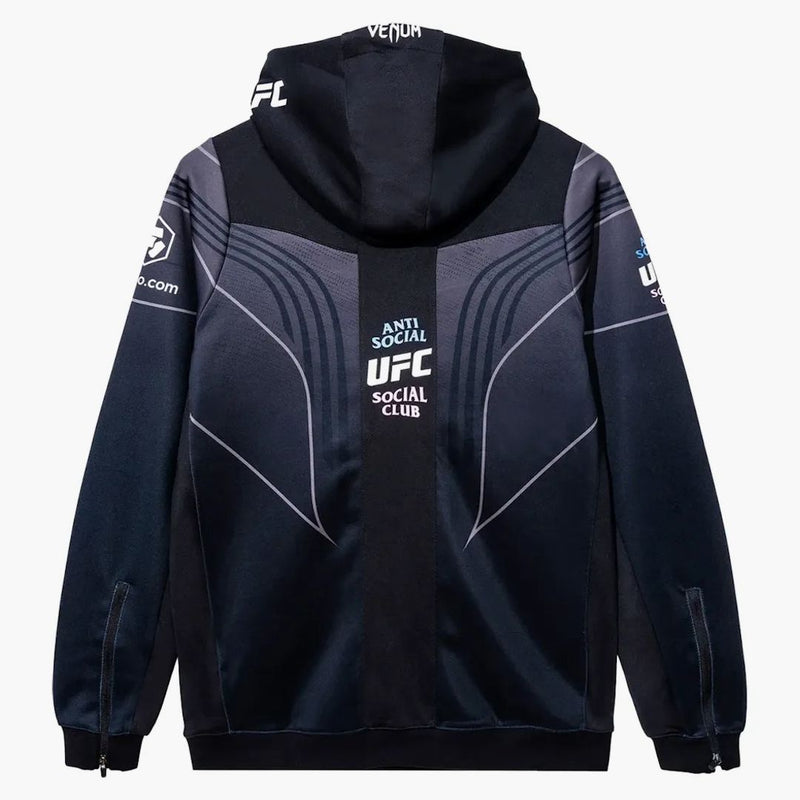 Anti Social Social Club X UFC Venum Walkout Hoodie Black
