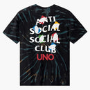 Anti Social Social Club X Uno Draw Two Tee Black Galaxy