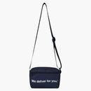 Anti Social Social Club X USPS Mini Mailman Side Bag Navy