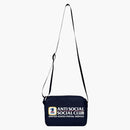 Anti Social Social Club X USPS Mini Mailman Side Bag Navy
