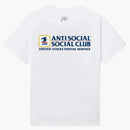 Anti Social Social Club X USPS Priority Tea White