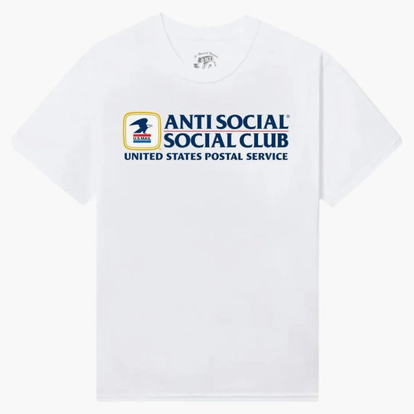 Anti Social Social Club X USPS Priorita čaj bílý